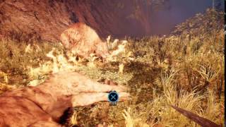 Far Cry® Primal scary sabertooth attack