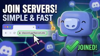 How to get into a discord server using an invite link