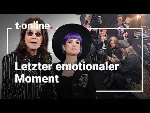 Ozzy Osbourne: Shortly before his death – video shows touching moment with Kelly