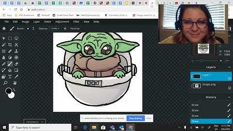 Digital Drawing with Pixlr