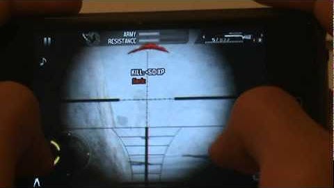 Modern Combat 2::M40A3 Gameplay