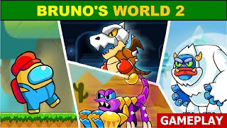 BRUNO'S WORLD 2- RUN GAME / NEW UPDATE / ANDROID & IOS GAMEPLAY #brunosworld #brunosworld2 screenshot 2