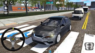 Sports Car Driving Simulator 3D Online Drift : City Car Parking Simulator Game : Android Gameplay screenshot 5