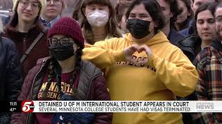 International U of M student detained by ICE in court Friday