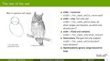 Missing (and Future?) C++ Range Concepts - Jonathan Müller - C++Now 2025