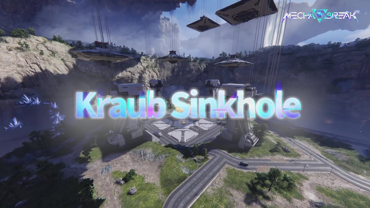 Mecha BREAK Map Introduction - Kraub Sinkhole - YouTube
