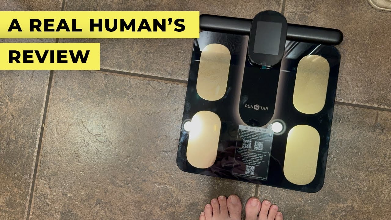 RunStar Smart Digital Bathroom Scale for Body Composition Measurement - Overview