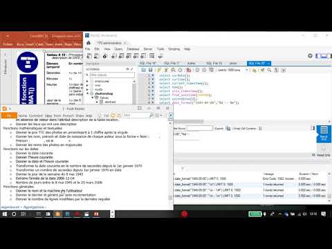 MySQL TP2 Administration Partie24 Fonctions sur les dates - date_format