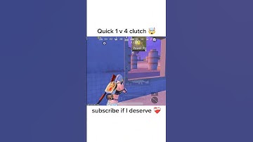 Quick 1 v 4 clutch with 5 fingers claw 💀 #bgmi #bgmishorts #ytshorts