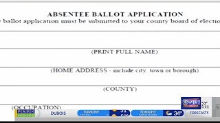Deadline approaching for absentee ballot applications