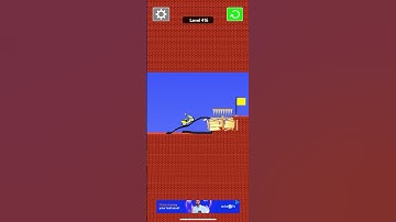 Draw Bridge Lavel 416😎Wait for end #shorts #shortvideo #shortsvideo #end #games #bridge #gaming