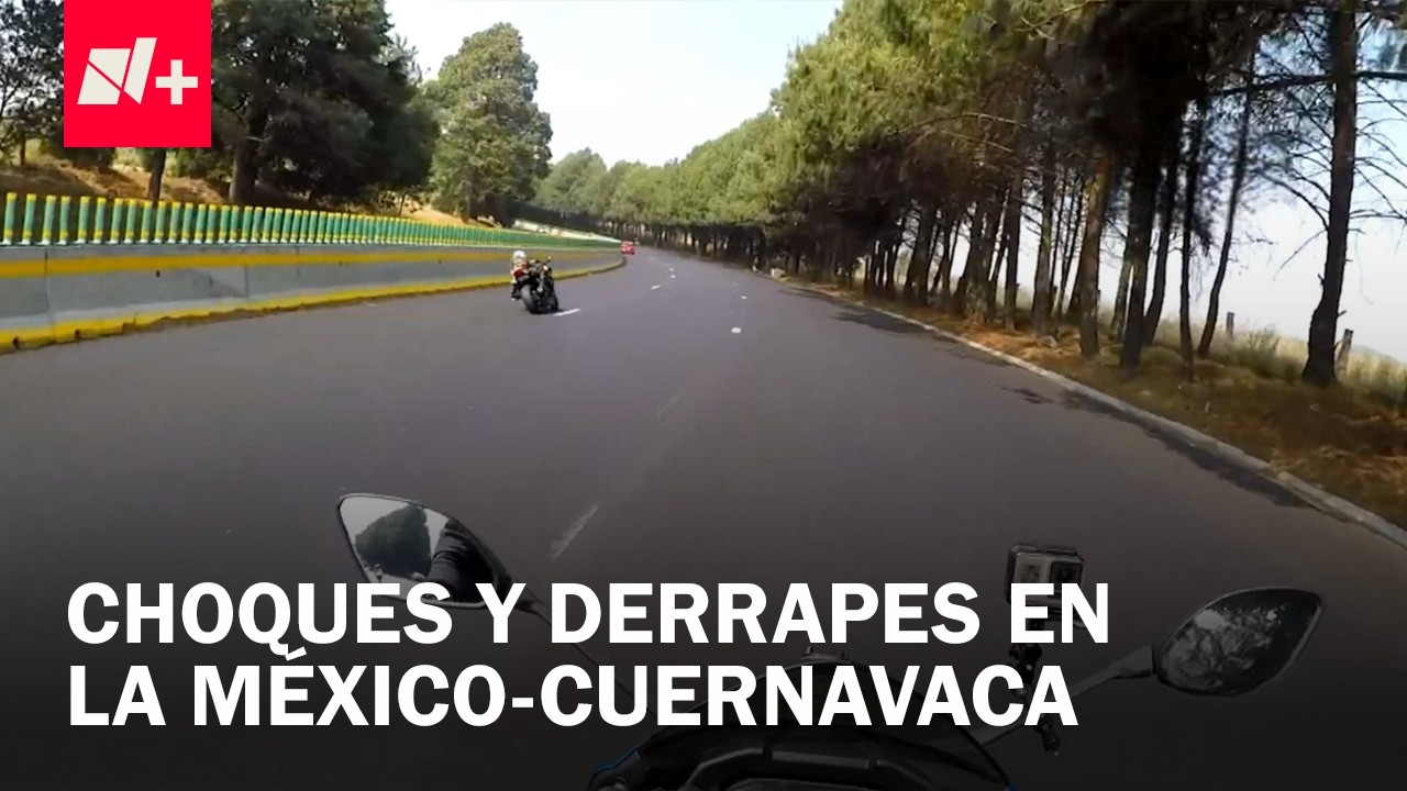 ¿Qué está matando a los motociclistas en la autopista México-Cuernavaca? - En Punto