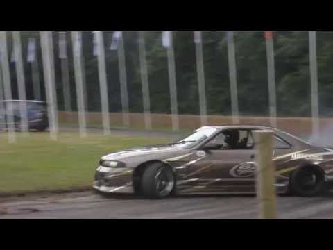 Nissan Skyline R33 Drift Fail STUCK In The Mud