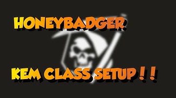 COD Ghosts - Honey Badger Kem Class Setup!!