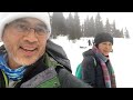 35 Miles per Hour New Year&#39;s Day Snowshoeing Olympic National Park | Hurricane Ridge