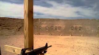 M-16 on 3 round burst.