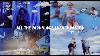 ALL THE VLOGS FROM 2020 pt 1