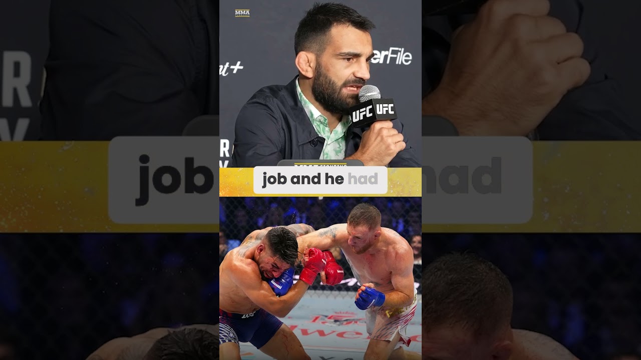 Benoit Saint Denis calls Justin Gaethje beating Ilia Topuria a MASTER CLASS | UFC 329 | MMA Fighting