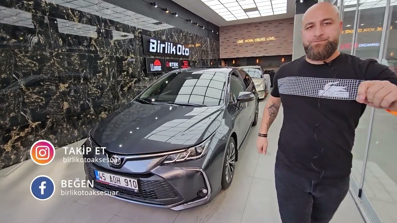 0 km 2023 Toyota Corolla // Tech Crstal Seramik Kaplama LLumar Cam Filmi