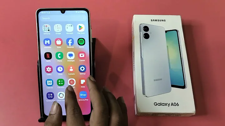 How to change home screen style in Samsung galaxy A06 5G || home screen layout kaise badlen