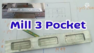 CNC Milling  Mill 3 Pocket....