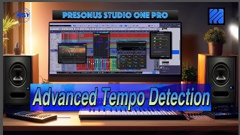 Advanced Tempo Detection - Studio One Pro 7 - Home Studio Trainer Show