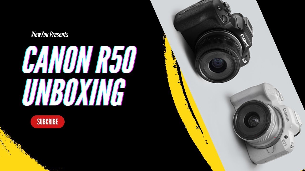 Canon R50 UNBOXING. - YouTube