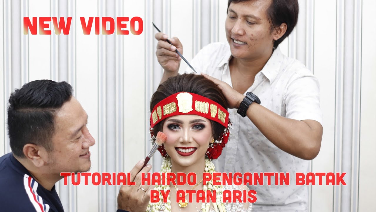 KOLABORASI OKKY CHANDRA & ATAN ARIS - TUTORIAL HAIRDO SERAT PENGANTIN BATAK BY ATAN ARIS
