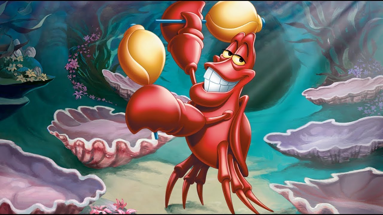 Веселая песня краба Себастьяна из Русалочки - YouTube