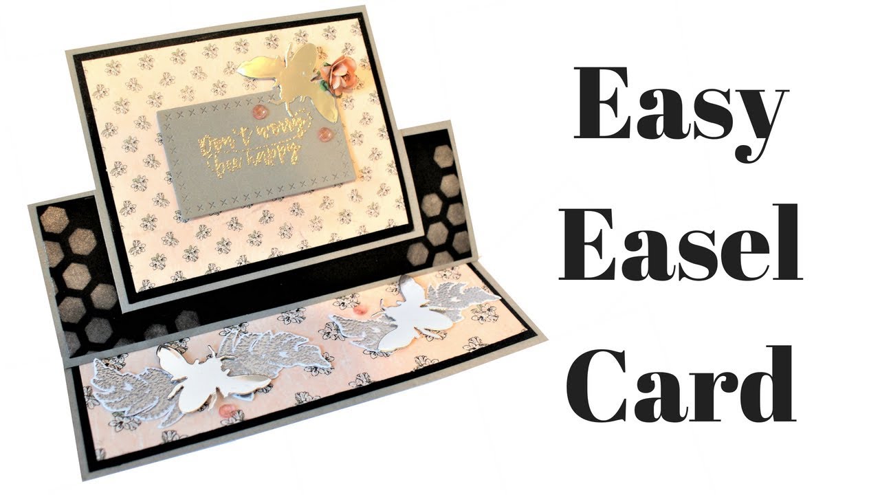 Easel Card Fun Fold Cards YouTube