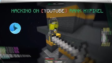 HACKING ON HYPIXEL WITH YOUTUBE RANK LIKE ITS 2019 (FLY, SPEED, VCLIP) [BEDWARS, SKYWARS]