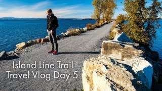 Island Line Trail | Day 5 Travel Vlog | D.J. Yellets
