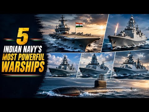 ভারতীয় নৌবাহিনীর ৫টি সবচেয়ে ভয়ংকর যুদ্ধজাহাজ | Top 5 Most Powerful Indian Navy Warships 🇮🇳