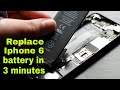 How to Replace Iphone 6 Battery in 3 Minutes