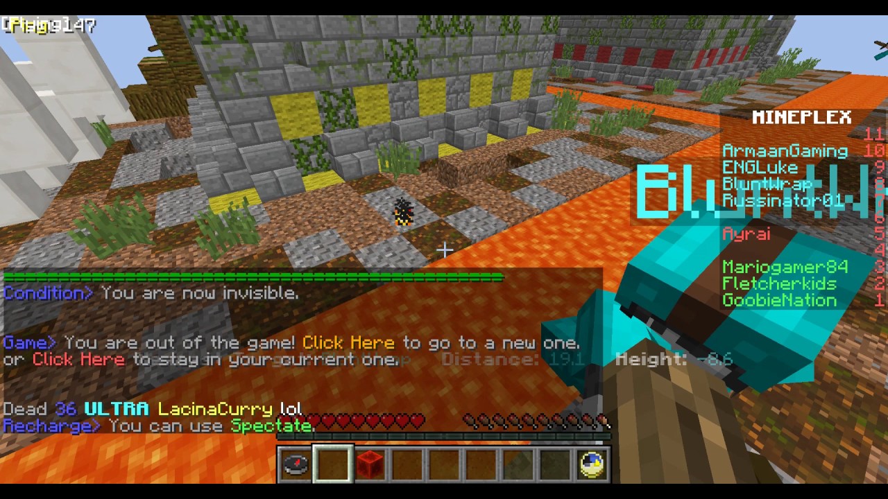 [3/19/17] BluntWrap [Flight] [Killaura] (Mineplex Report)