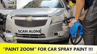 Paint zoom car spray paint | How to use paint zoom for car paint | car paint by paint zoom ( PART-1)