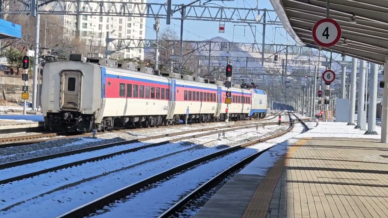 중앙선 제천역의 열차들 1