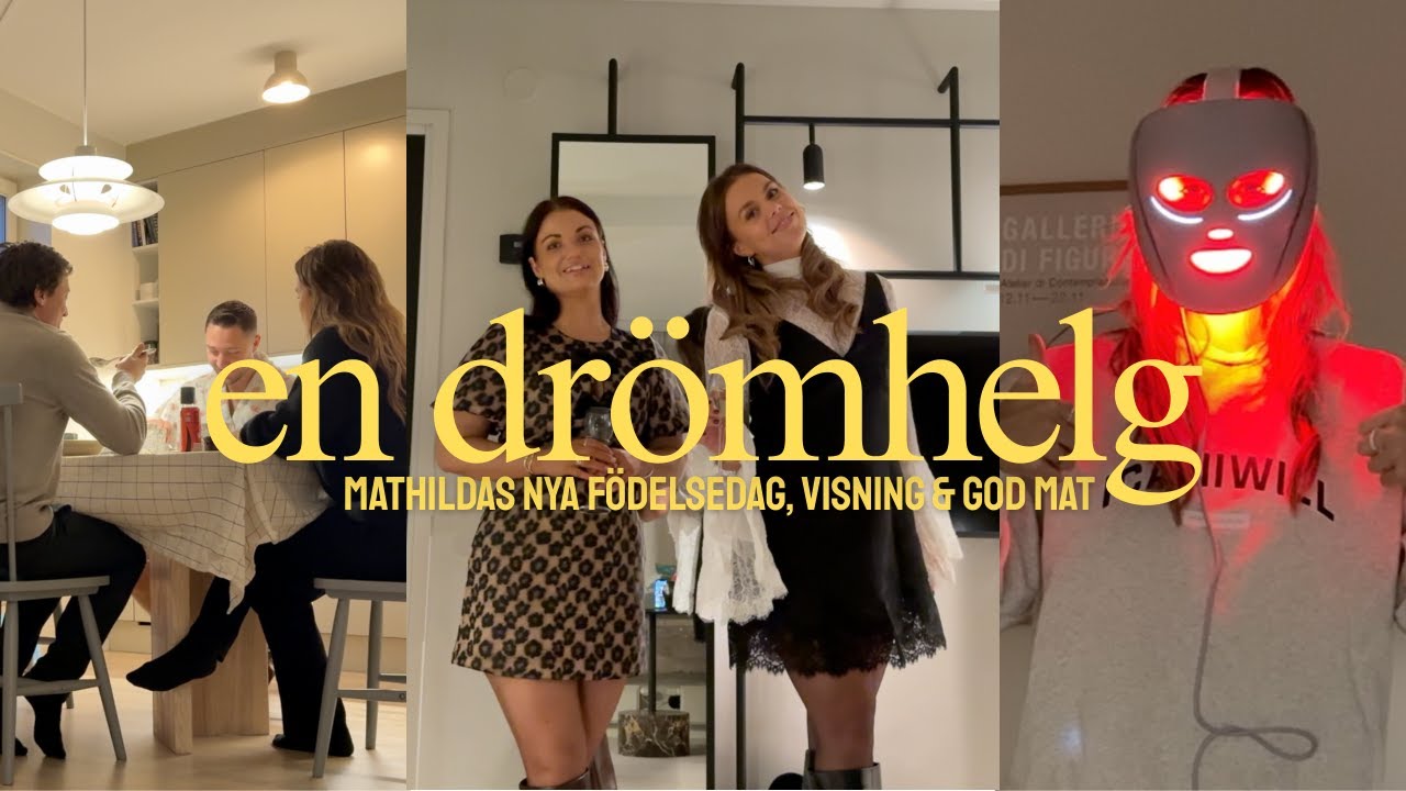 Mathildas nya födelsedag, planer inför 30 årsfirandet & visningssöndag.