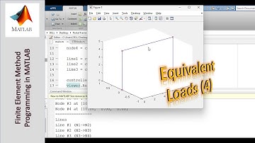 Programming the Finite Element Method using MATLAB - Part 52: Equivalent Loads (4)
