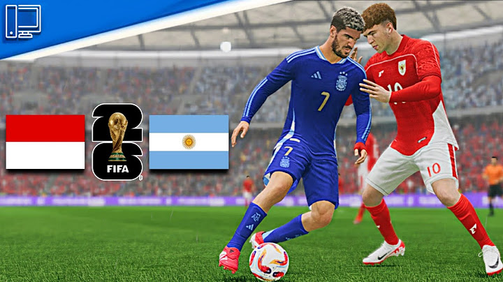 FC 25 - INDONESIA vs ARGENTINA - Full Match Round of 16 WORLD CUP | Gameplay PC