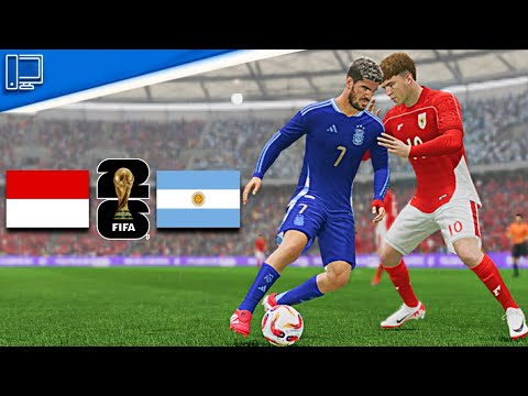 FC 25 - INDONESIA vs ARGENTINA - Full Match Round of 16 WORLD CUP | Gameplay PC