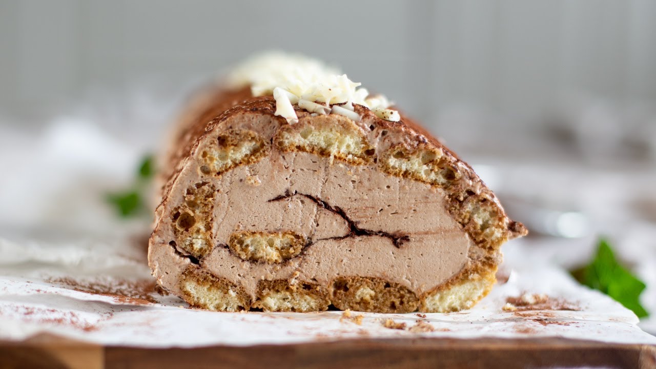 Простой кофейный торт без выпечки