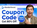Renderforest Promo Code - Coupon Code - Discount Code - Voucher code
