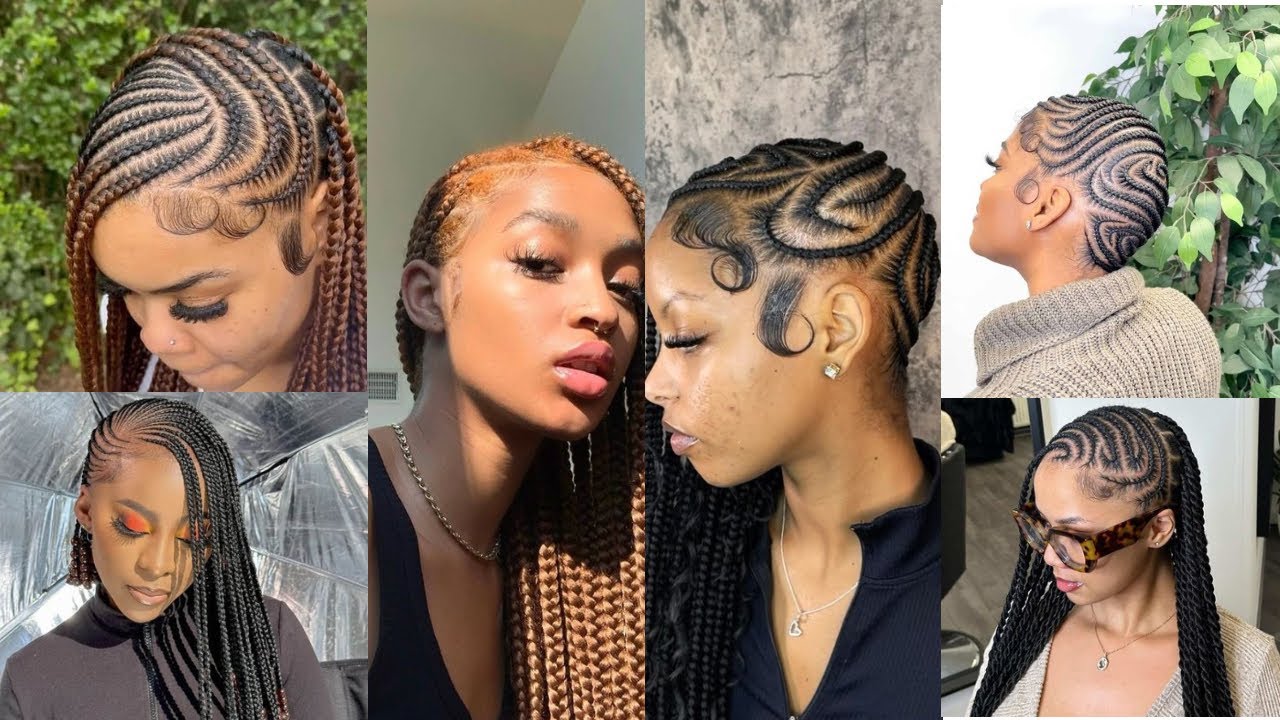 💖🦋SLAYED FULANI LEMONADE BRAIDS COMPILATION 🤩