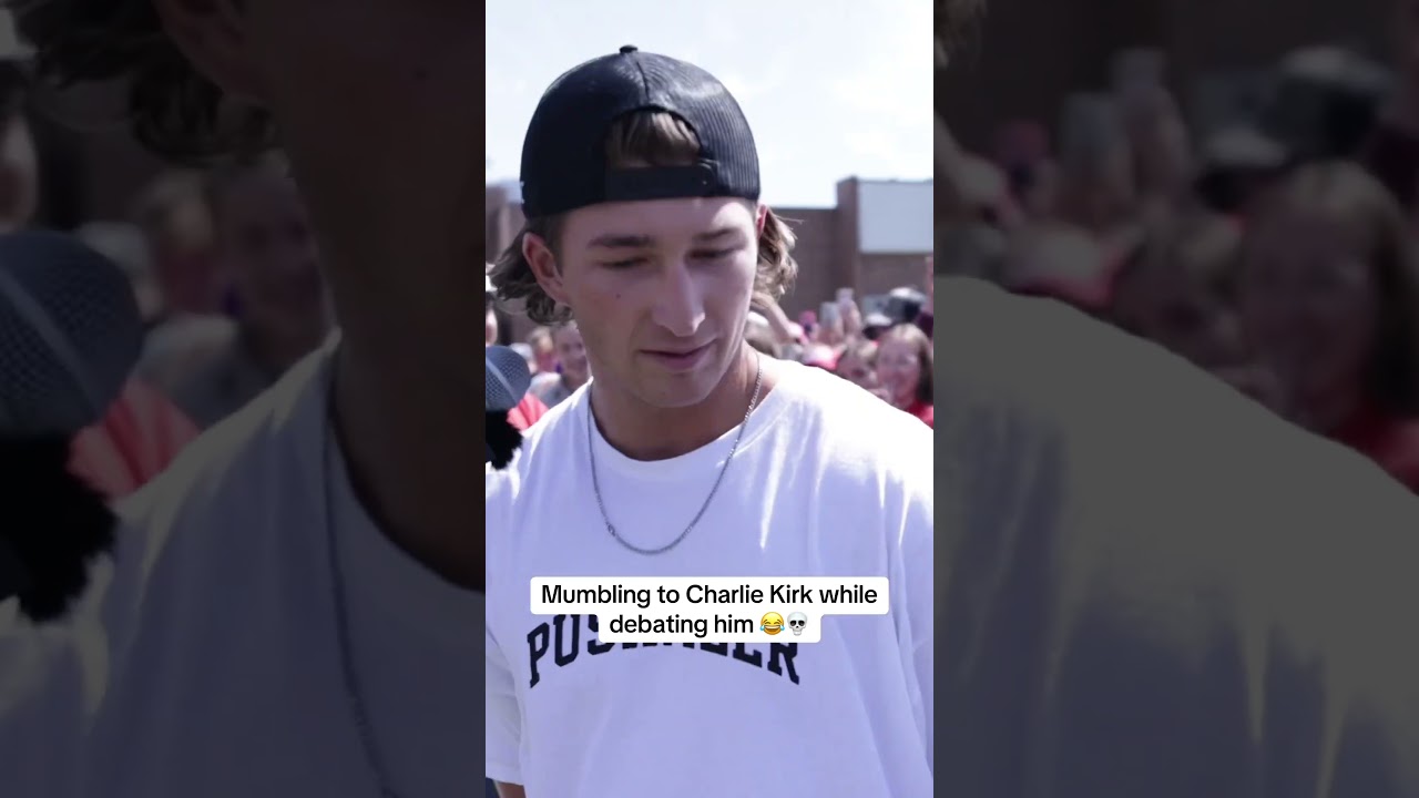 Бормочу Чарли Кирку 😂