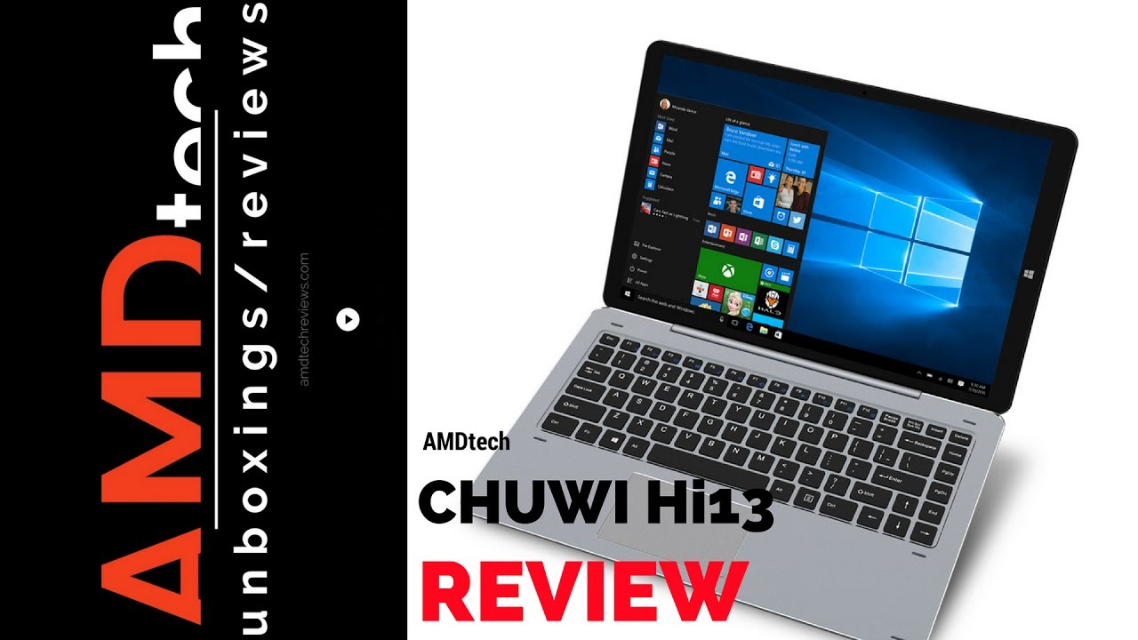 Chuwi Hi13 Review: Windows 10 2-in-1 with Surface Book Display