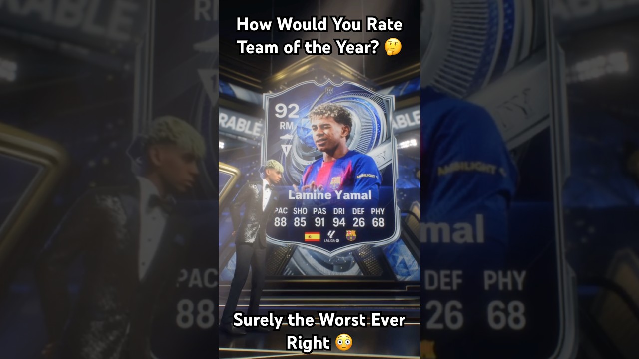 How would You Rate Team of the Year? 🤔 FC 26 Ultimate Team #shorts #fc26 #teamoftheyear #toty #fyp