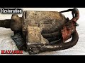 Restoration/ Very Old Concrete Vibrator Restoration / Cement Vibrator Rescue / HAYASHI of Japan