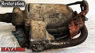 Restoration/ Very Old Concrete Vibrator Restoration / Cement Vibrator Rescue / HAYASHI of Japan by EK Restoration 289,301 views 4 years ago 37 minutes