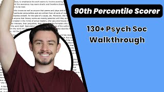 MCAT Psychology & Sociology Walkthrough - AAMC Sample Test PS Passage 8